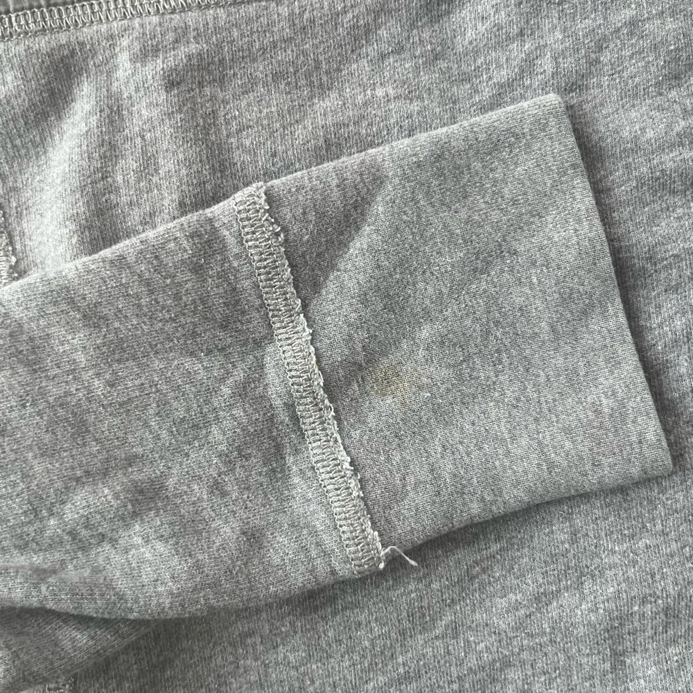 Abercrombie & Fitch Vintage Gray Button Down Cowl Neck Sweater - Picture 7 of 8